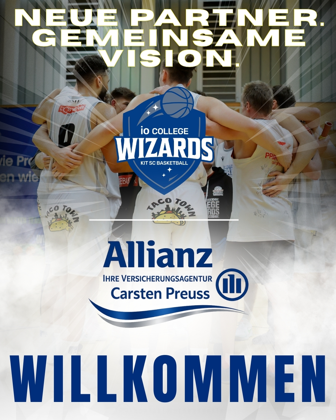 Allianz Sponsor KIT Basketball Studenten Karlsruhe Versicherung